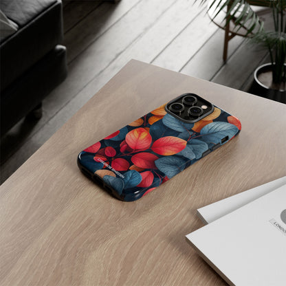 Vibrant Nature Leaves - Tough iPhone 14 Phone Case