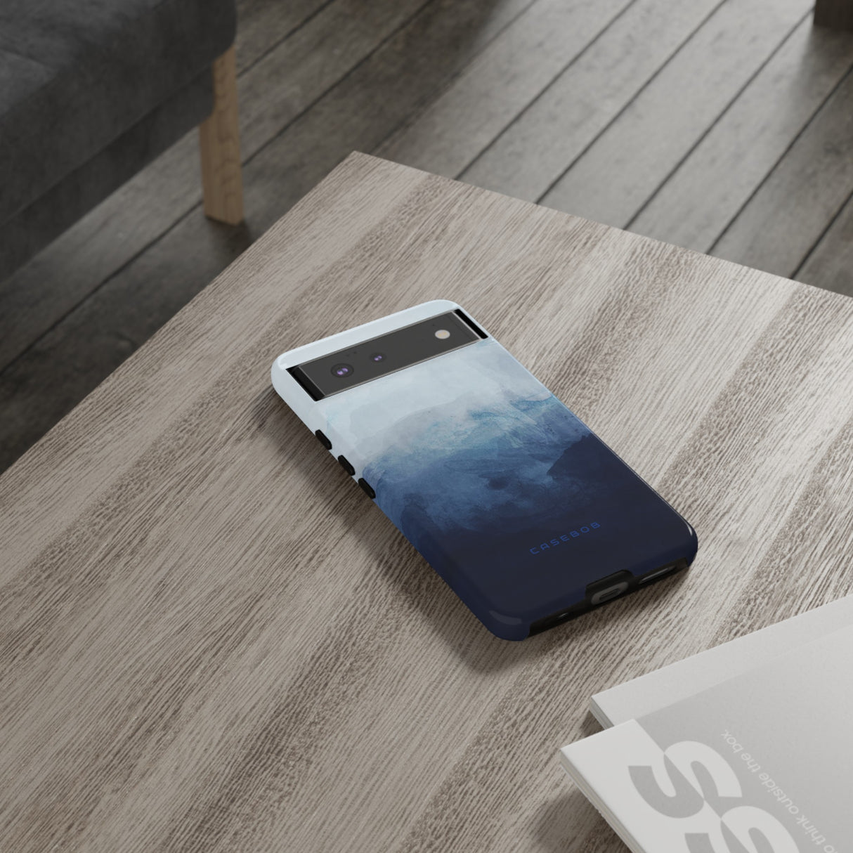 Abstract Blue Gradient - Protective Phone Case