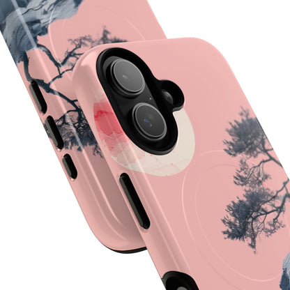 Crimson Moon Tree iPhone 17 Case - Tough+