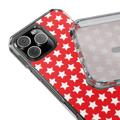 Red Star Symmetry iPhone Case - Impact