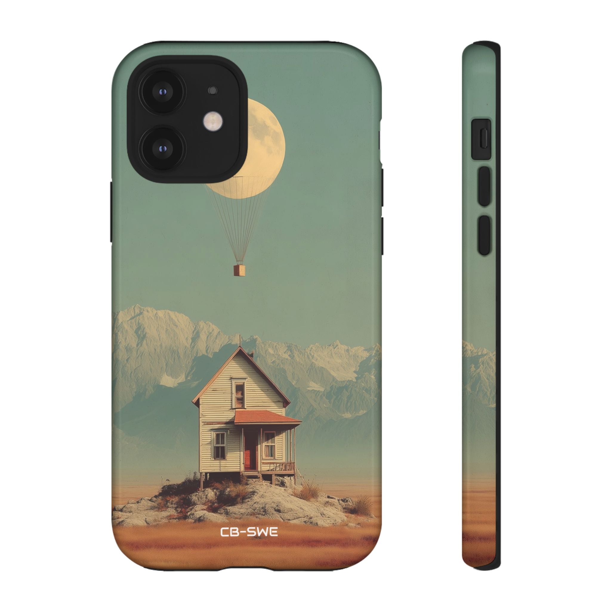Moon Hovers Low - iPhone Case