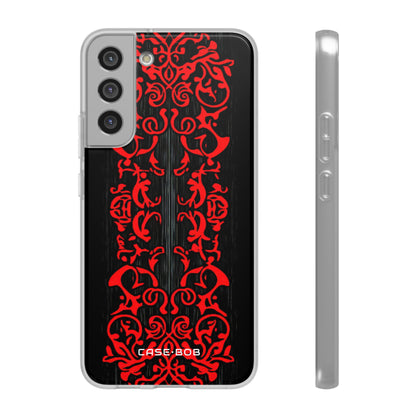 Crimson Spiral Samsung S22 Plus Case - Soft