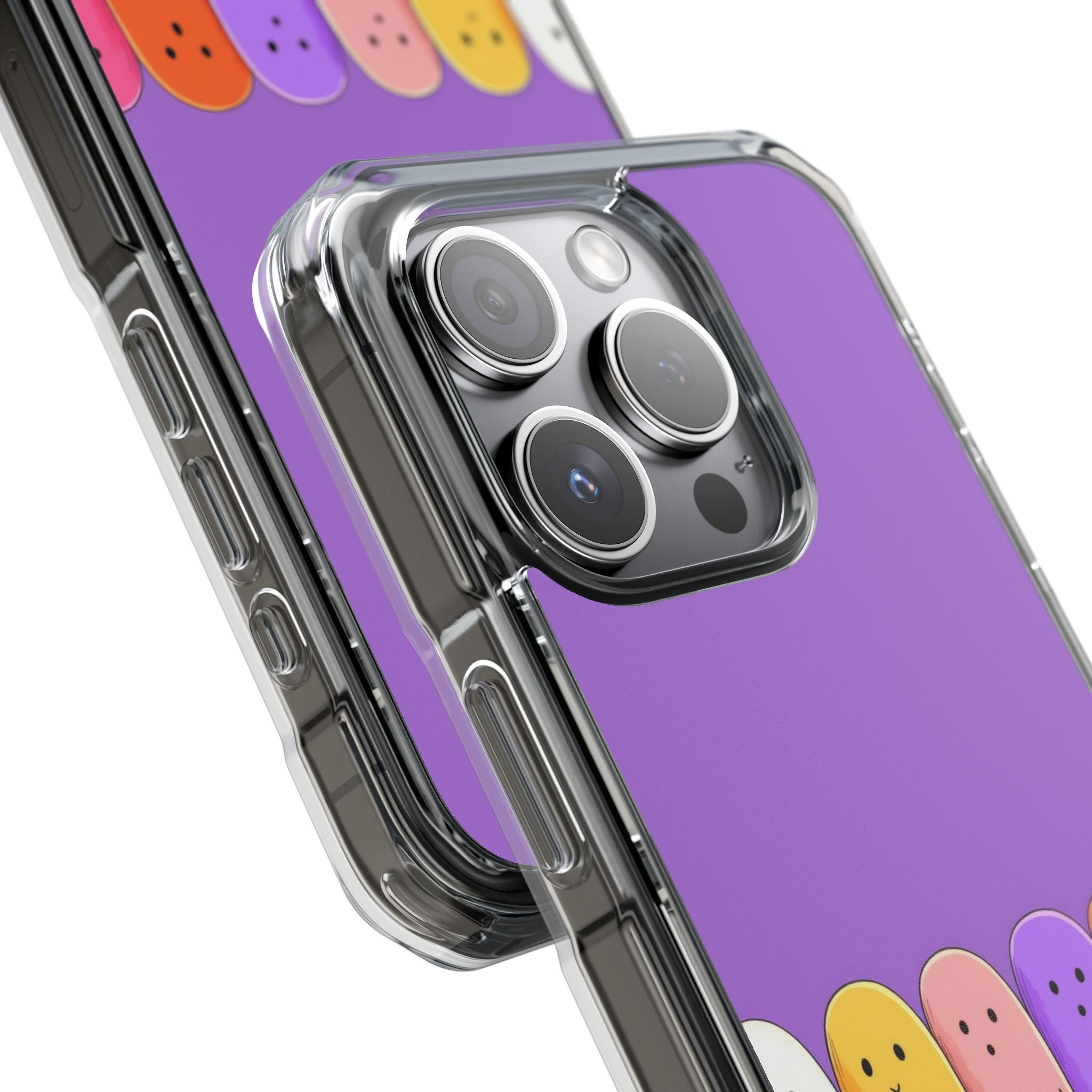 Colorful Ghosts iPhone 15 Pro Case - Impact