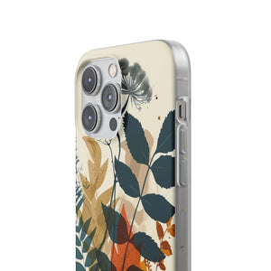 Botanical Serenity | Flexible Handyhülle für iPhone