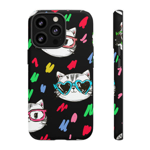 Cat Coloring - Protective Phone Case