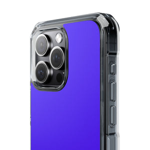 Han Purple | Handyhülle für iPhone (Clear Impact Case – magnetisch) 