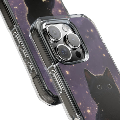 Whimsical Cat Soars iPhone Case - Impact