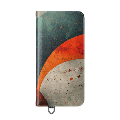 Sweeping Ember Bands - Samsung S25+ Case - Wallet