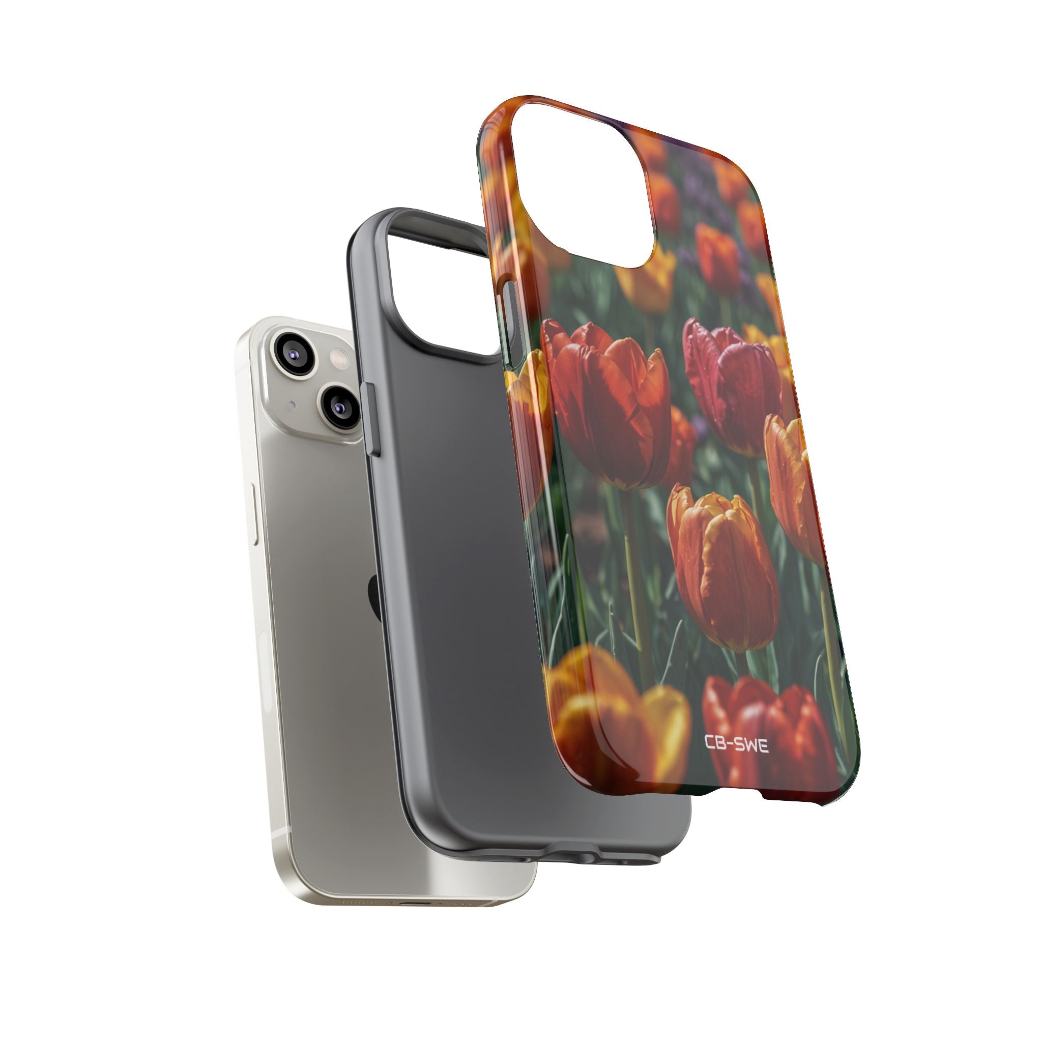 Tulips Embrace Breeze - iPhone Case