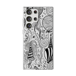 Whimsical Festivity | Flexible Phone Case for Samsung Galaxy