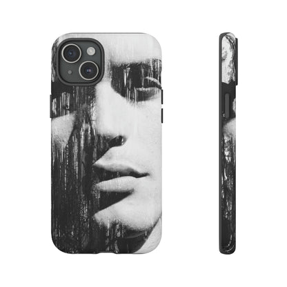 Black & White Pop Art - Protective Phone Case