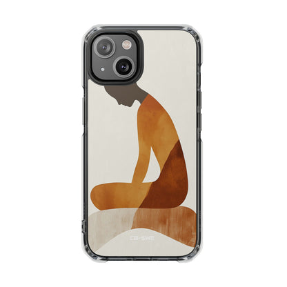 Silhouette Reflects Emotion iPhone Case - Impact