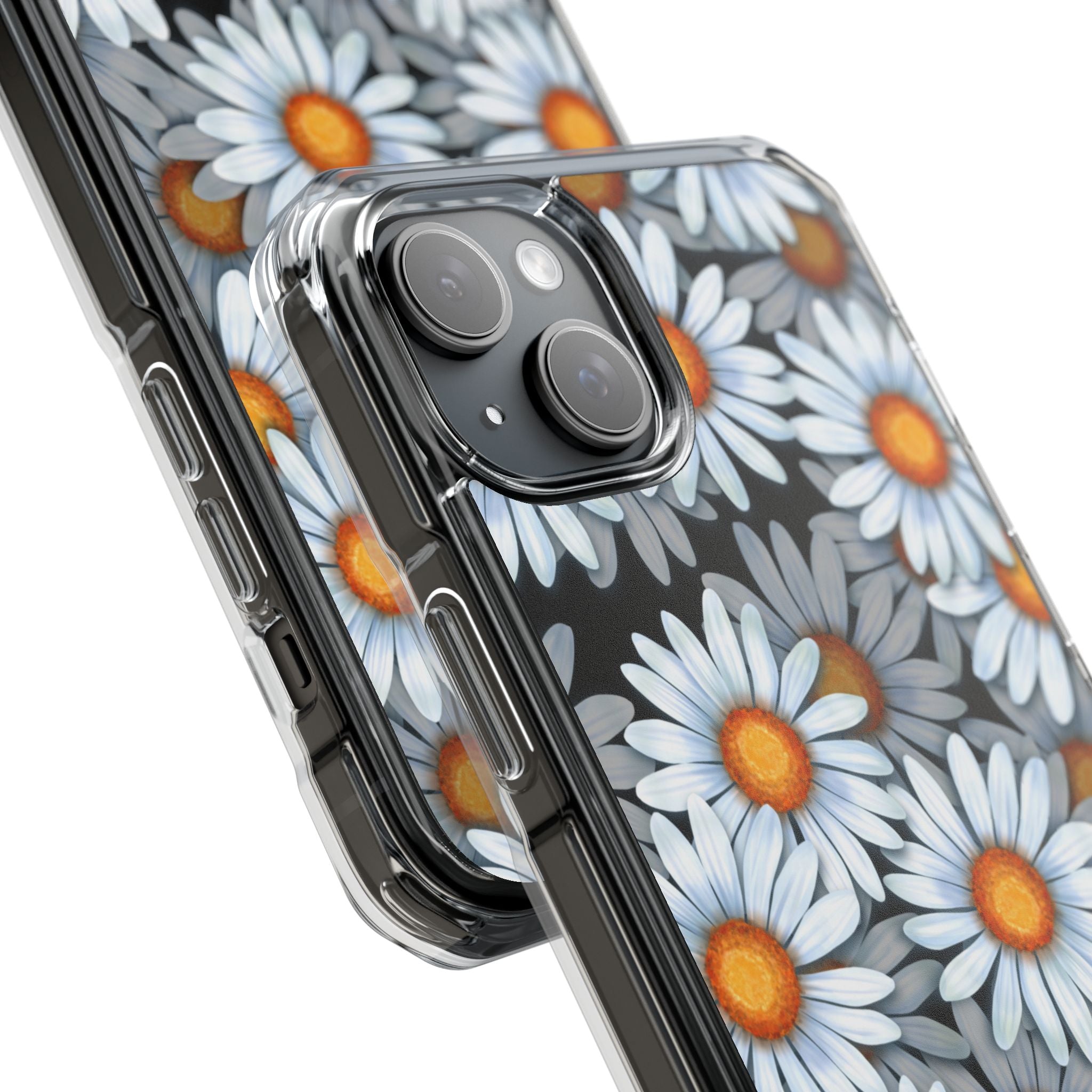 Daisies In Contrast iPhone Case - Impact