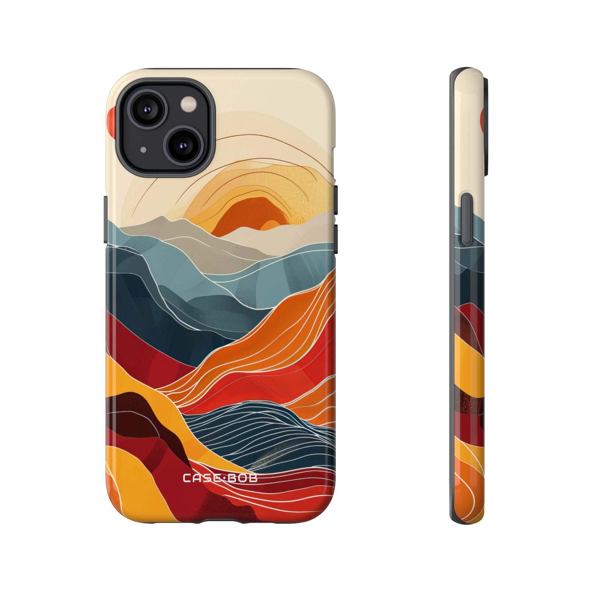 Sunlit Ridges iPhone 14 Plus Case - Tough