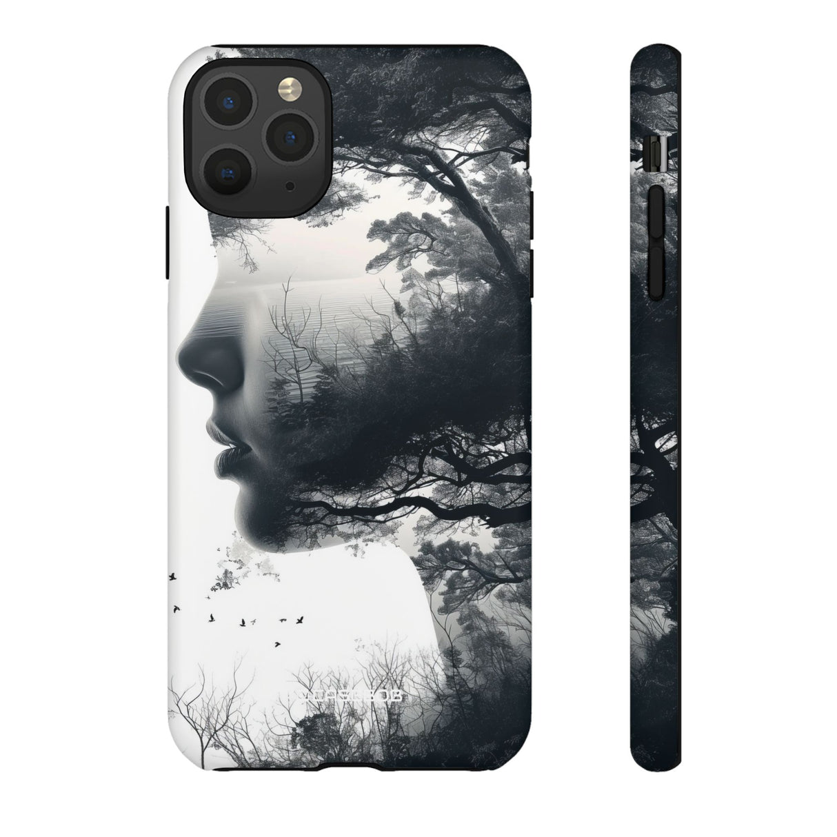 **Nature Silhouette** | Protective Phone Case for iPhone