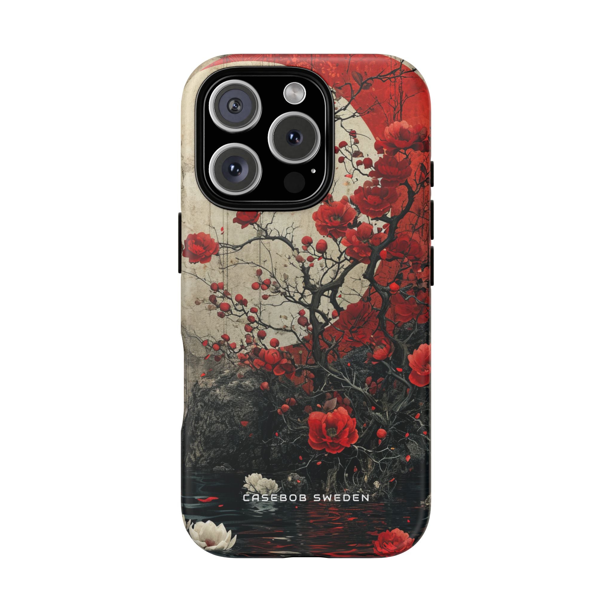 Zen Blossoms in Moonlight iPhone 16 - Tough Phone Case