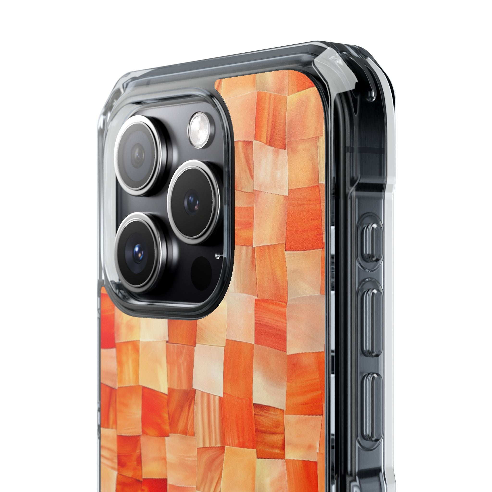Vibrant Mosaic Tapestry iPhone 15 - Impact Clear+
