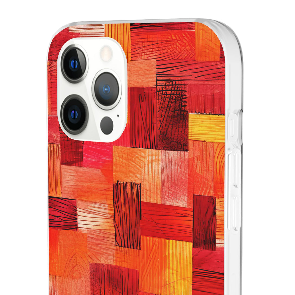 Warm Tone Pattern | Phone Case for iPhone (Flexible Case)