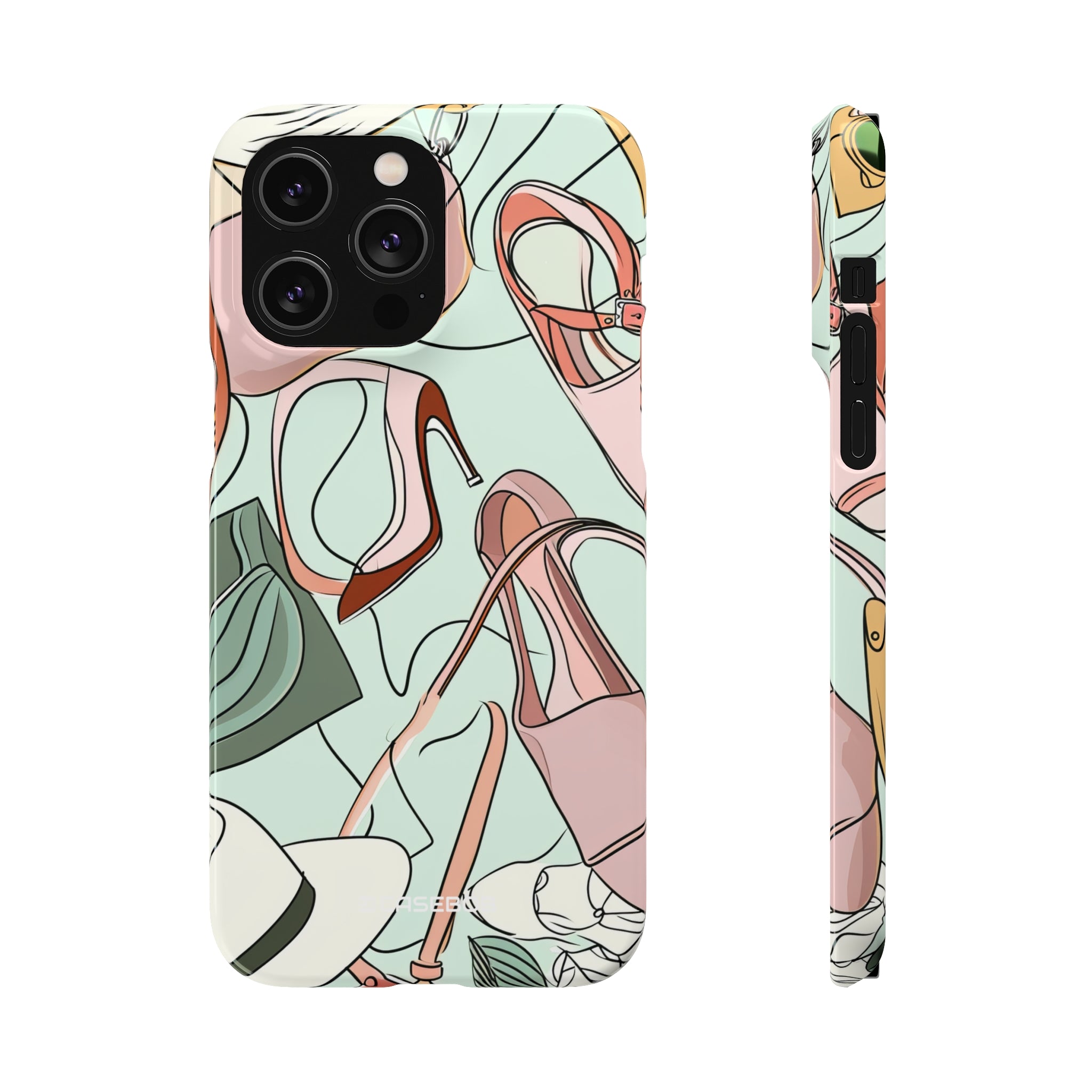 Pastel Elegance | Slim Phone Case for iPhone