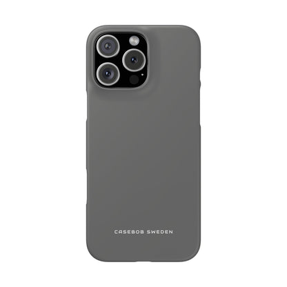 Dim Gray iPhone 16 - Slim Phone Case