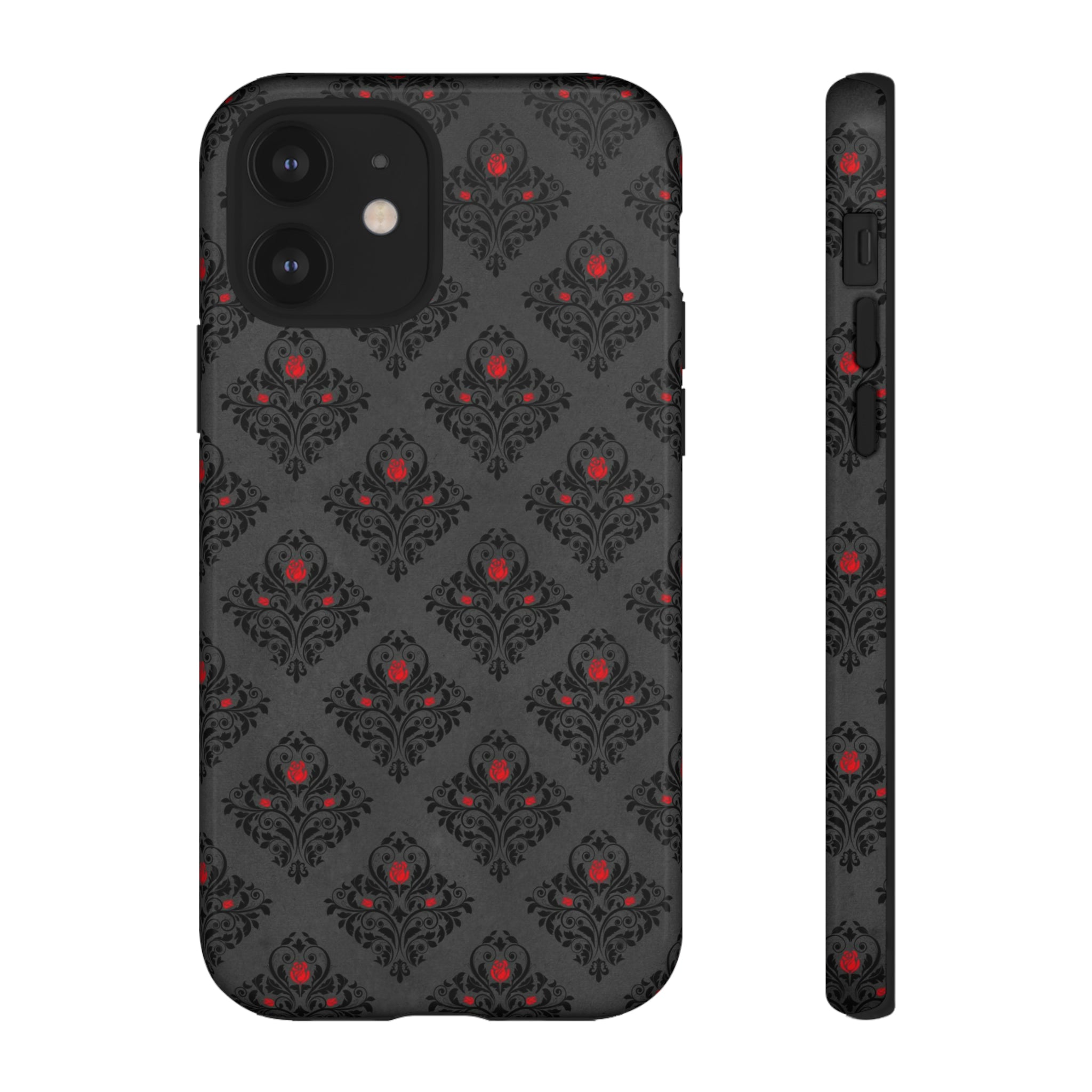 Pixrose Gothic Flower - Protective Phone Case