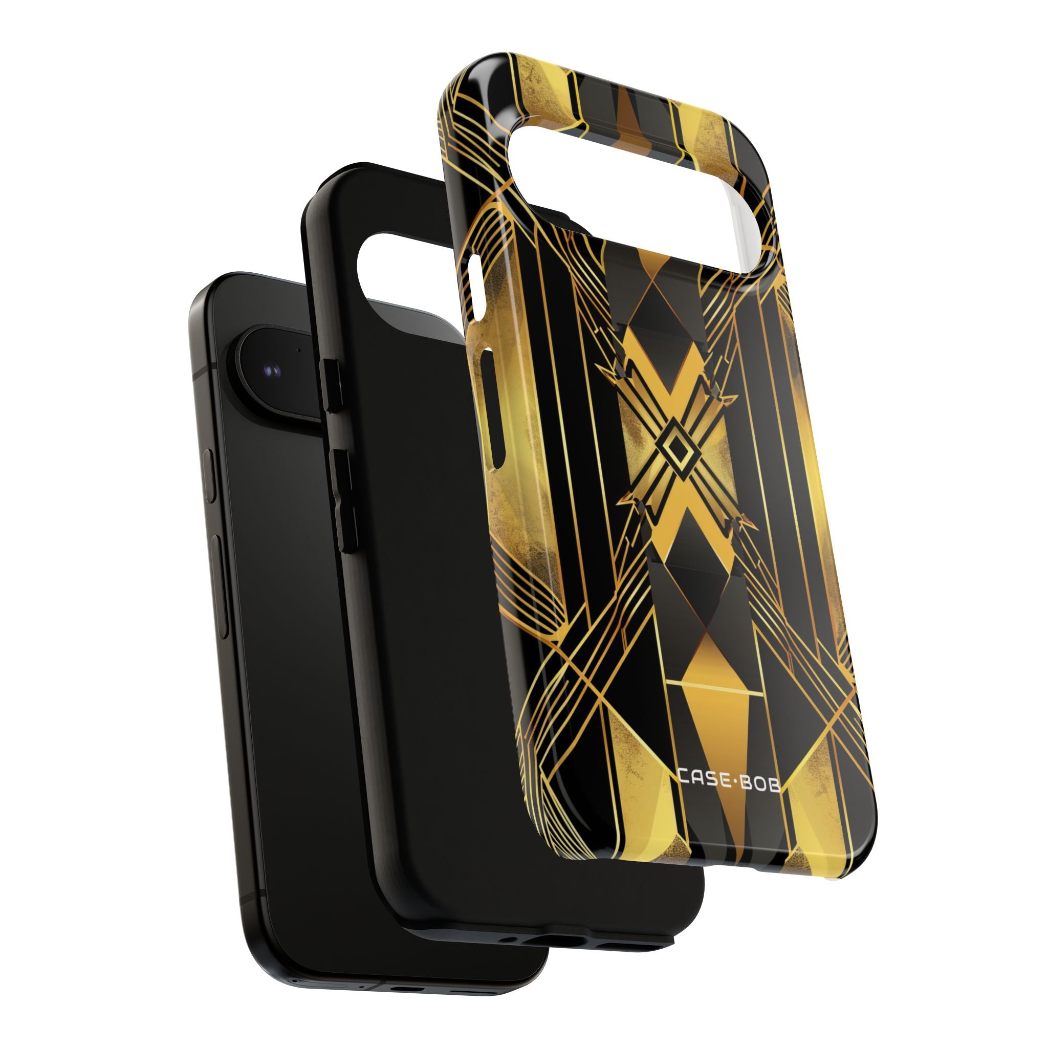 Golden Diamond Radiance Google Pixel 9 Pro Case - Tough