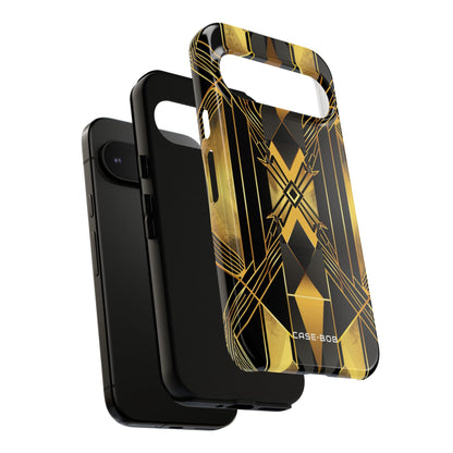 Golden Diamond Radiance Google Pixel 9 Pro Case - Tough