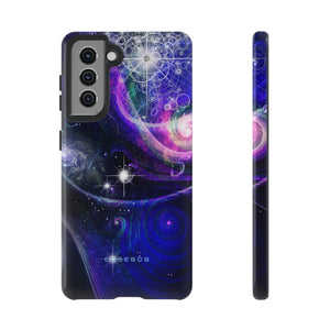 Space Background iPhone case (Protective) - Protective Phone Case