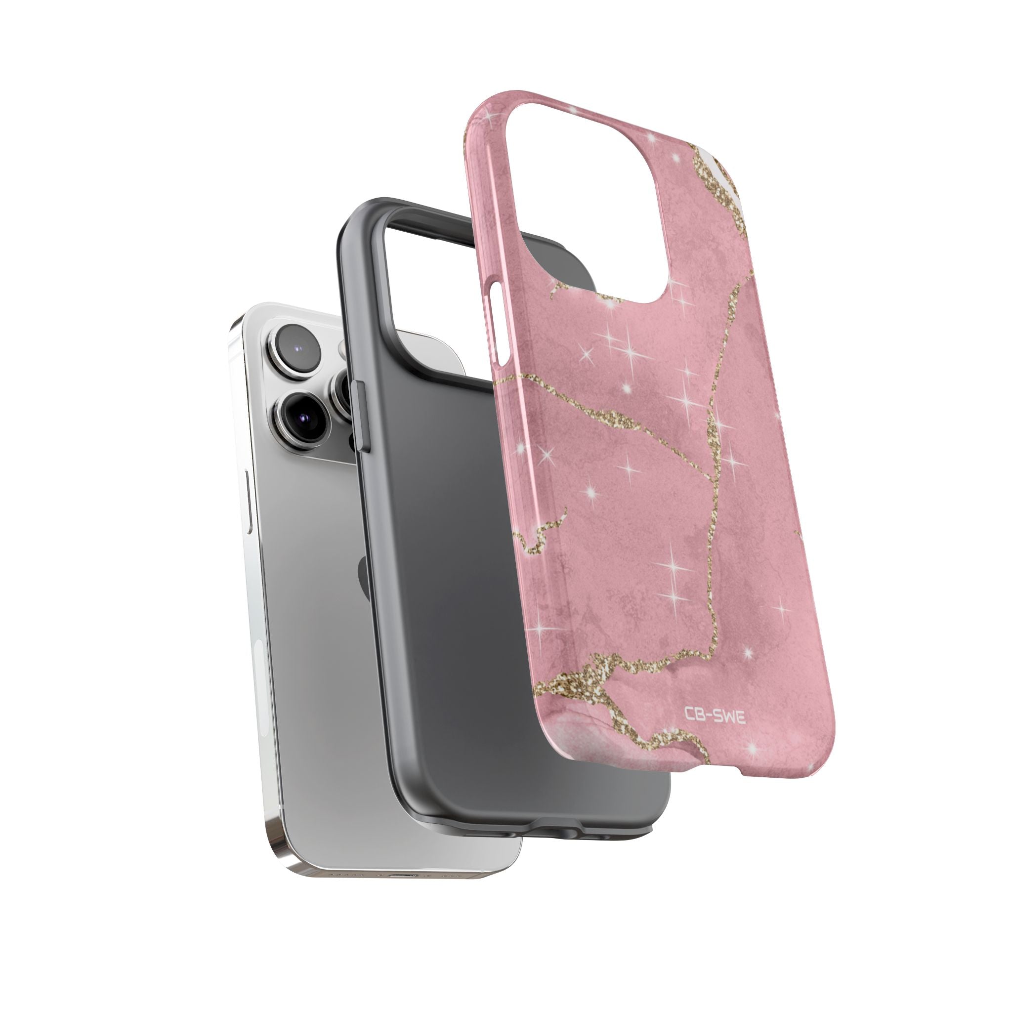 Pink Marble Luxe - iPhone Case