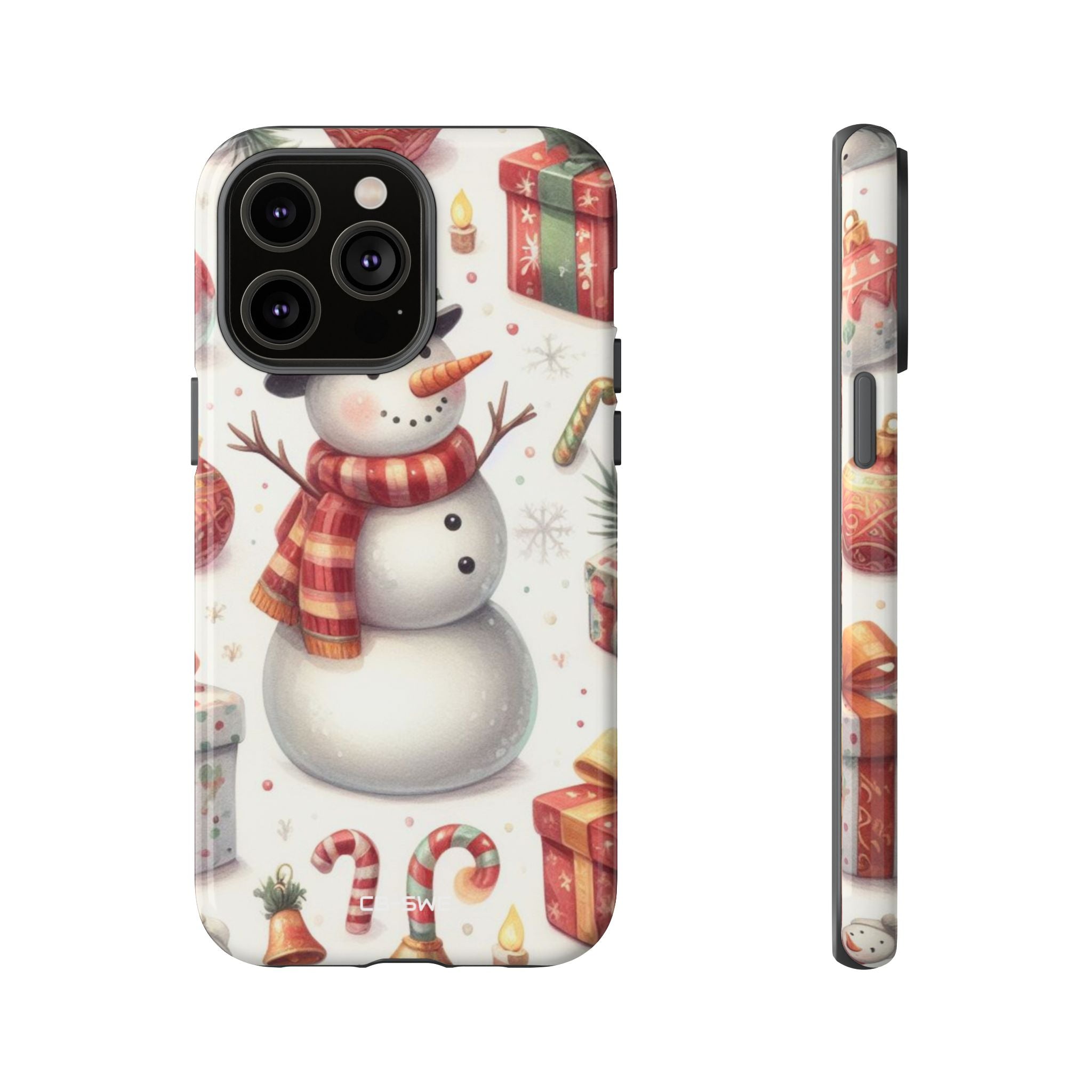 Snowman Welcomes Joy - iPhone Case
