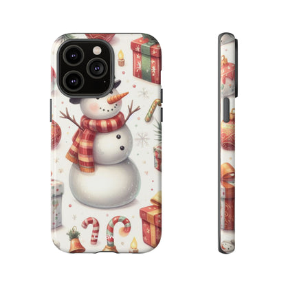 Snowman Welcomes Joy - iPhone Case