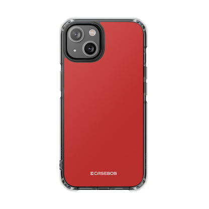 Persian Red - Clear Impact Case for iPhone