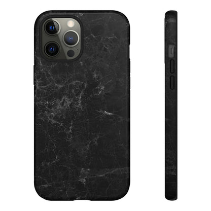 Black Marble - Protective Phone Case