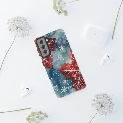 Winter Leaves Dance - Samsung Case