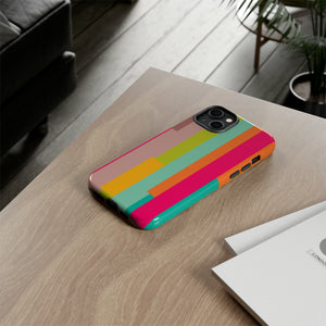 Geometrical Colorful - Protective Phone Case