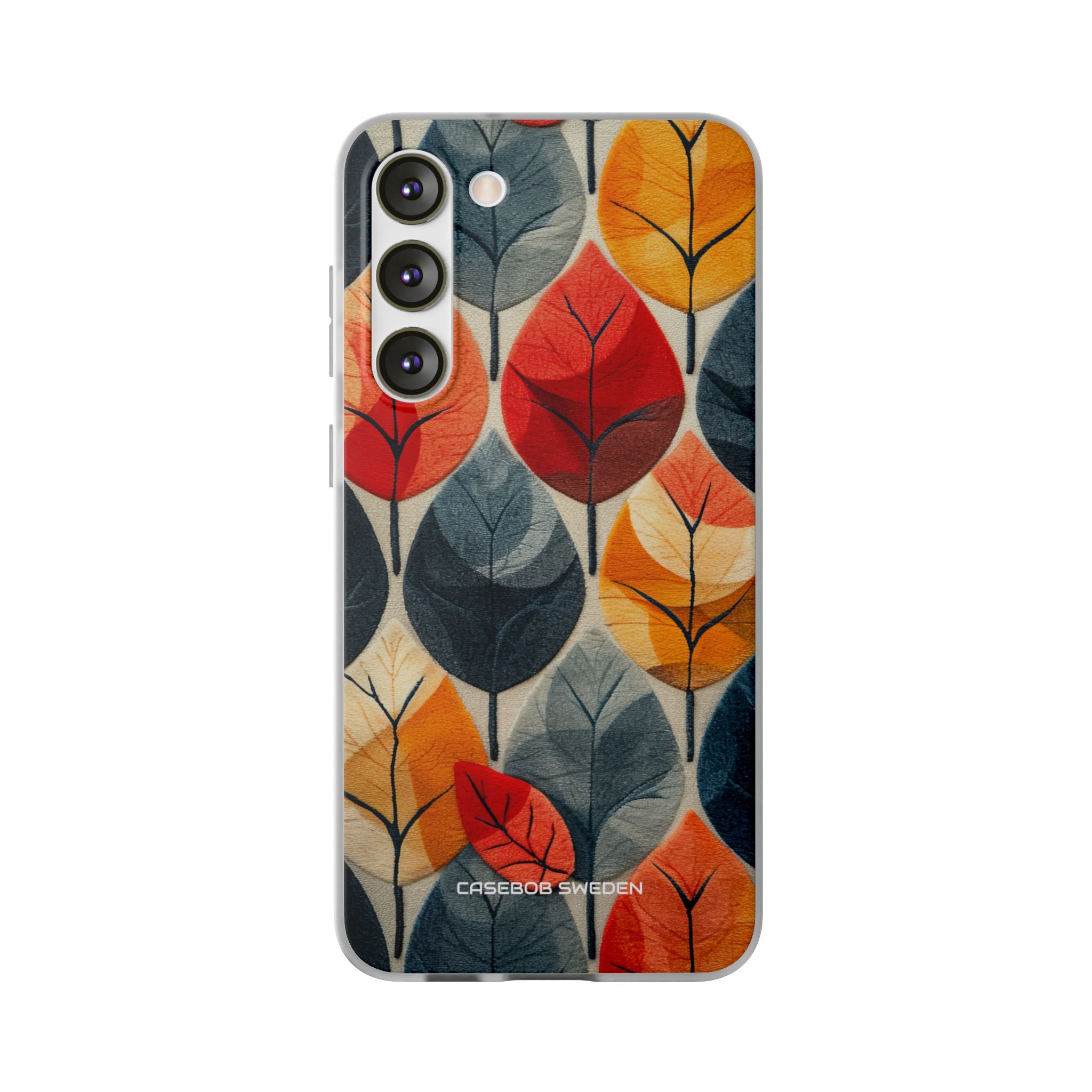 Autumn Leaf Design - Flexi Samsung S23 Phone Case