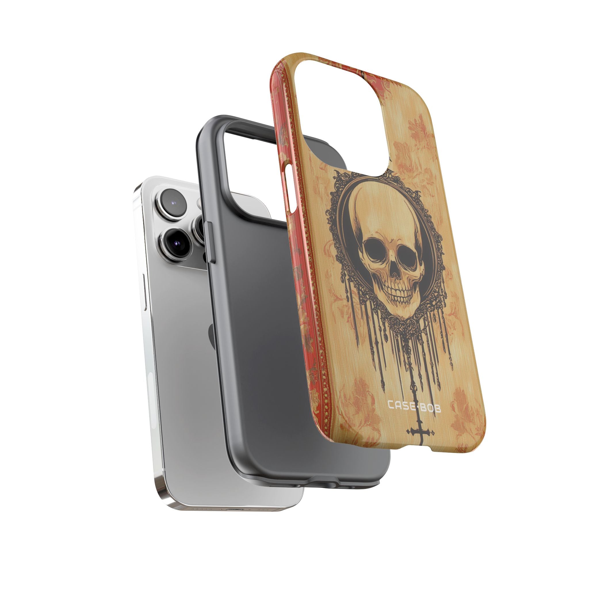 Skull Pendant iPhone 14 Pro Case - Tough