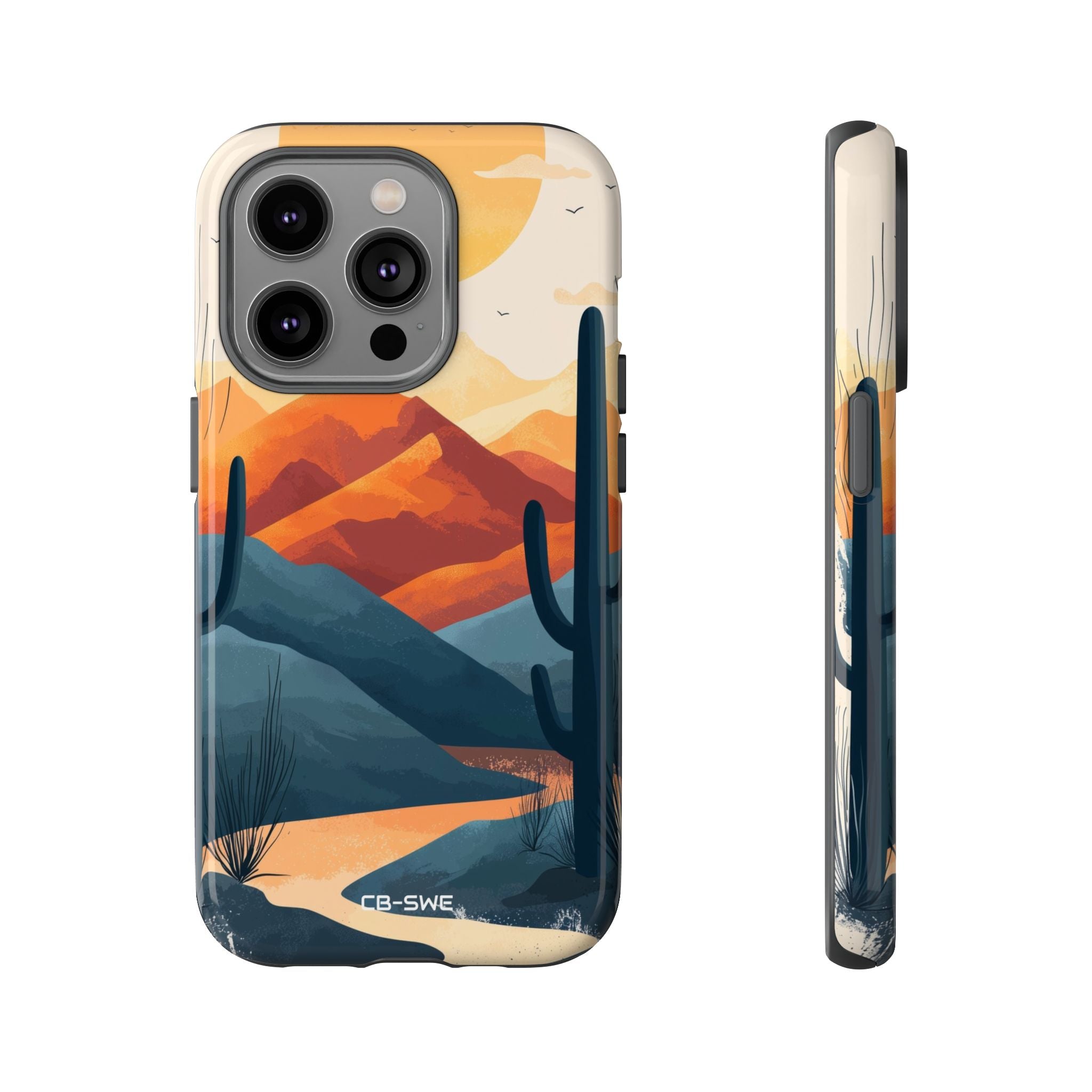 Desert Sunsets Whisper - iPhone Case