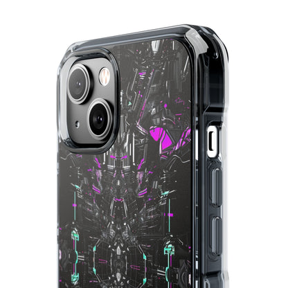 Cybernetic Neon Nexus iPhone 14 - Impact Clear+