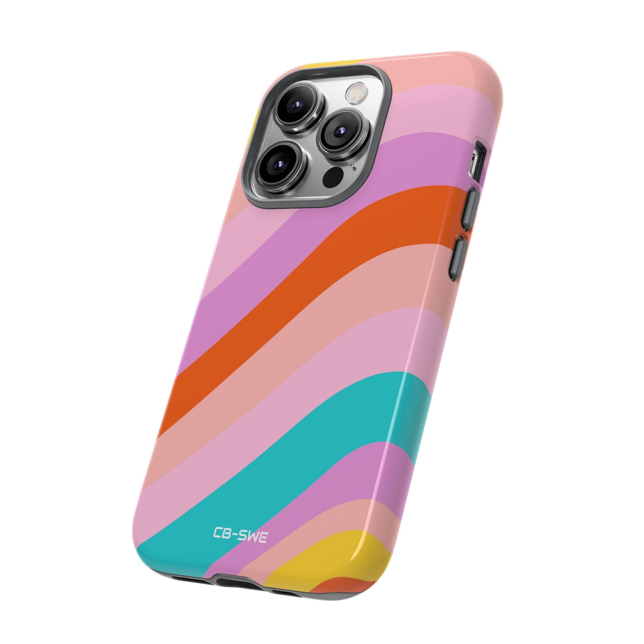 Fluid Color Waves - iPhone Case