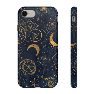 Cosmic Zodiac Revelation - Protective Phone Case