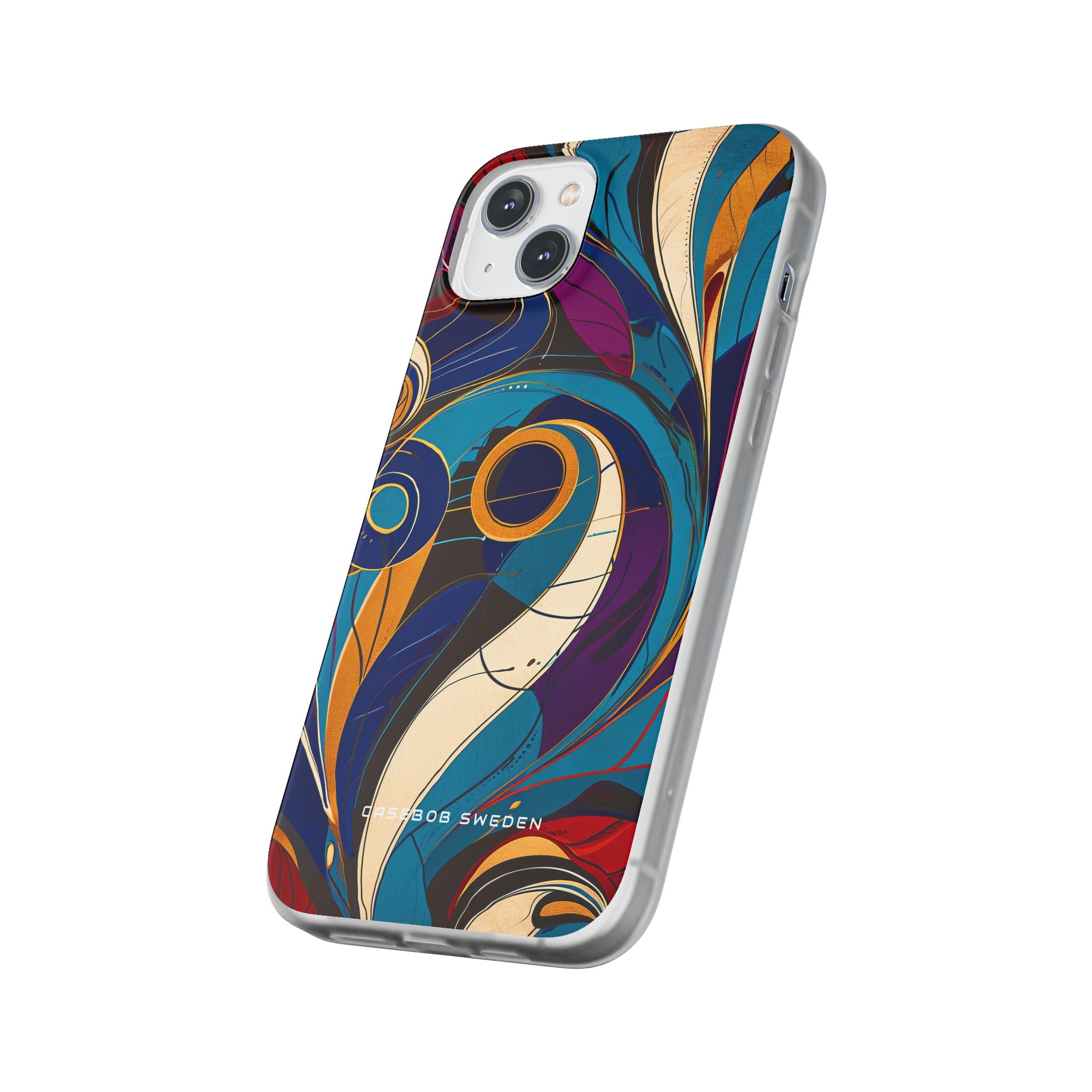 Vintage Vortex Harmony iPhone 14 - Flexi Phone Case