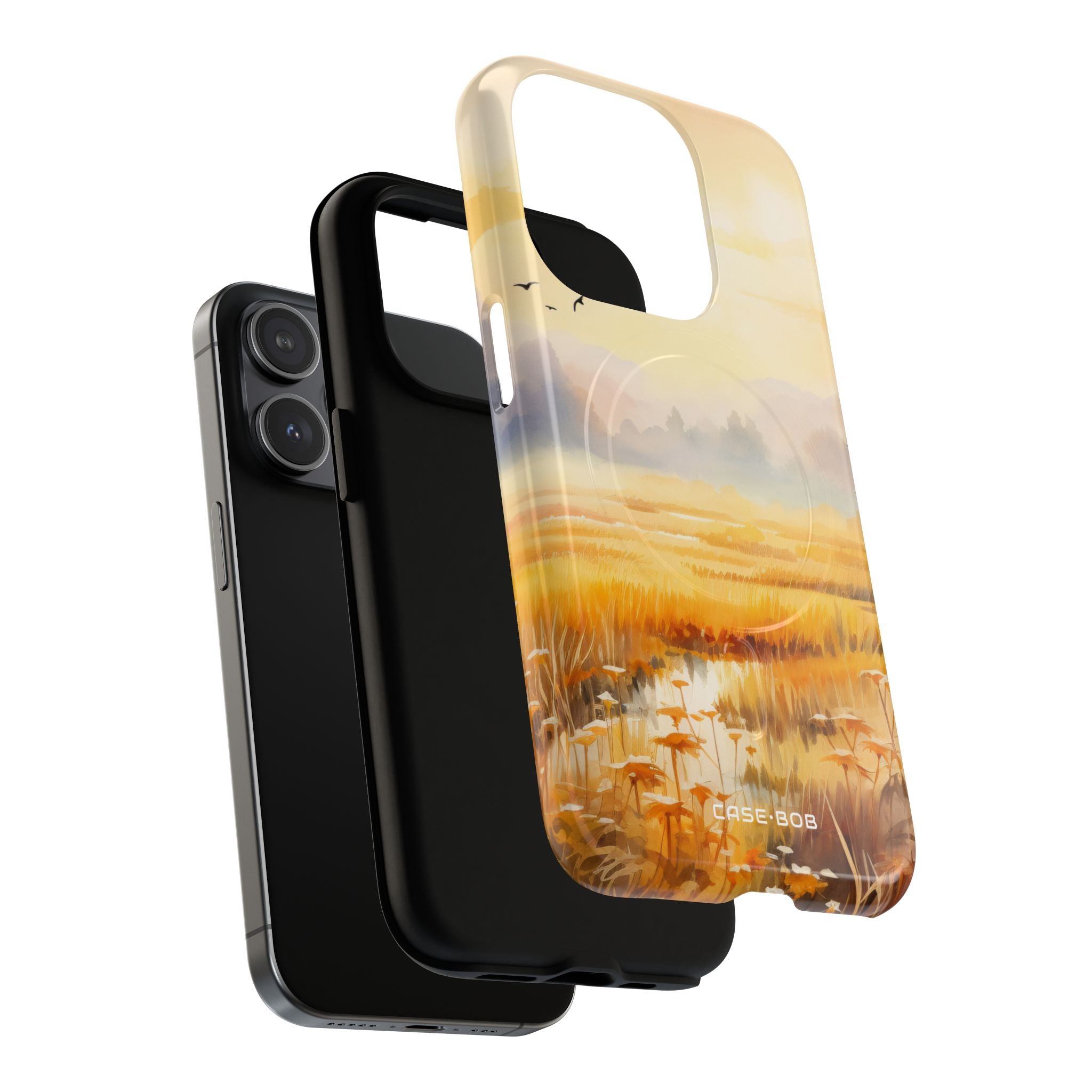 Glowing Sunrise iPhone 15 Pro Case - Tough+