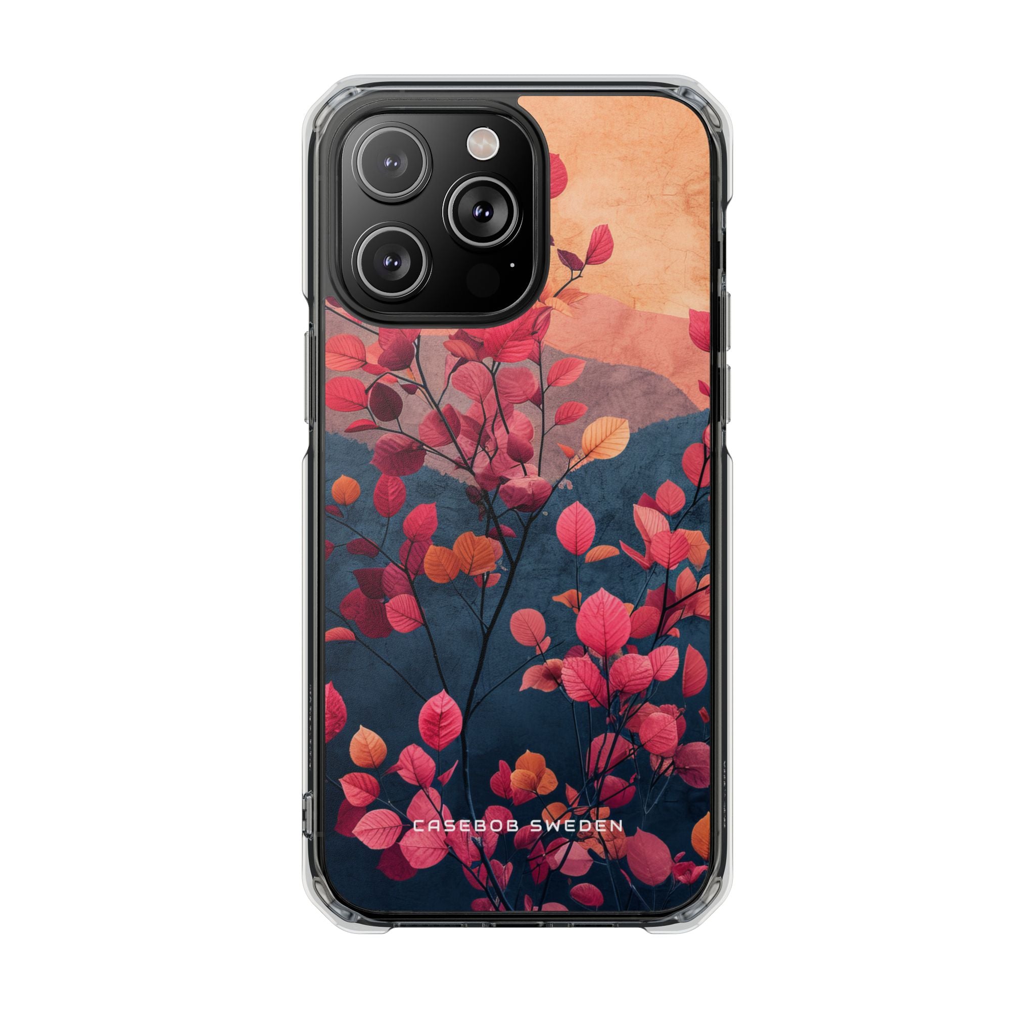 Vibrant Floral Harmony iPhone 14 - Clear Impact Phone Case