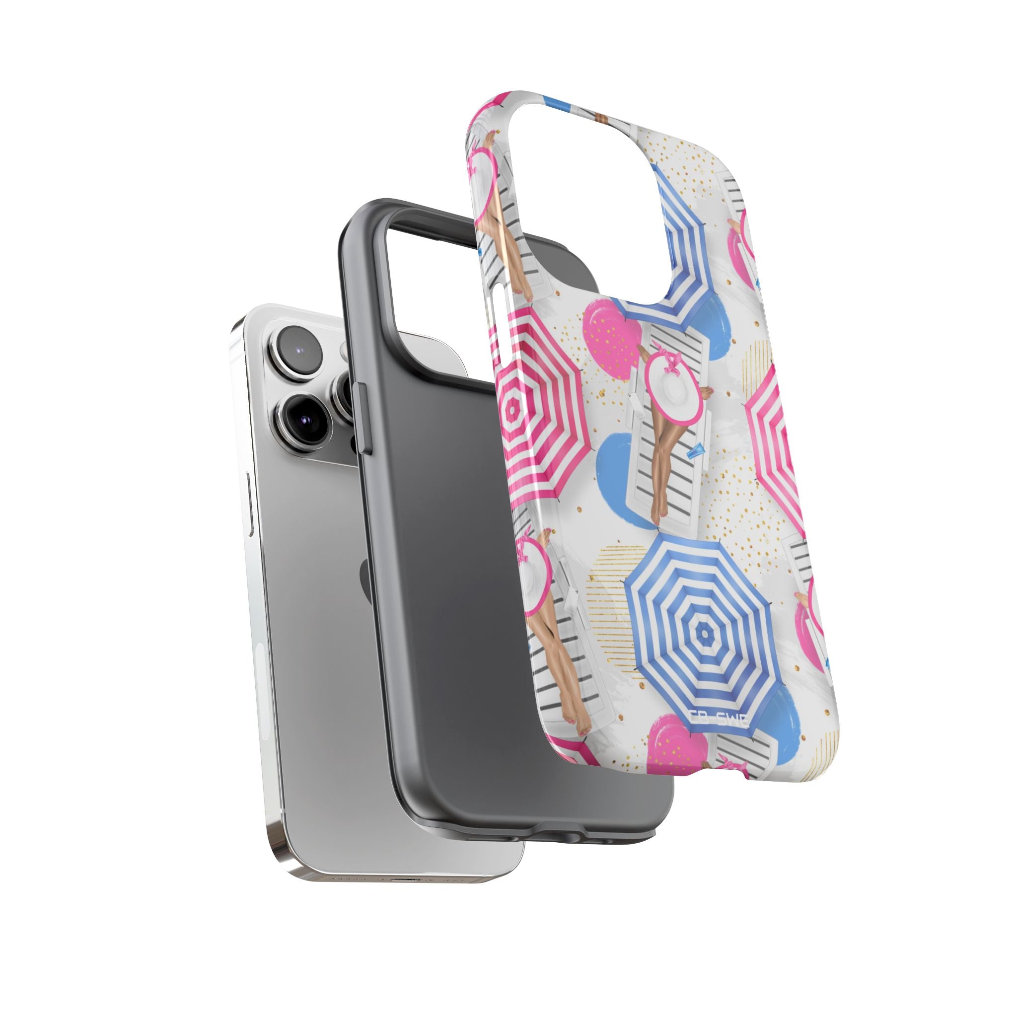 Sun Hats Relaxing - iPhone Case