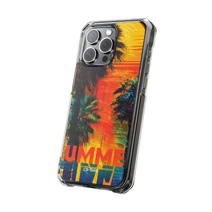Summer Sunset Palms iPhone Case - Impact