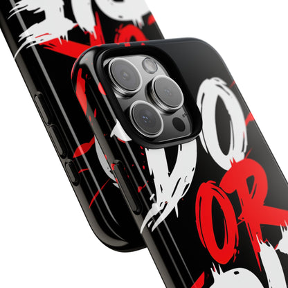Intense Typography Contrast - iPhone Case