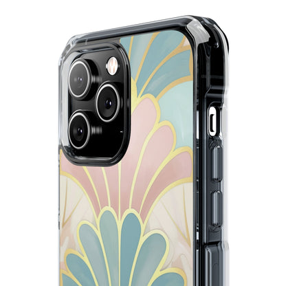 Pastel Deco Elegance - Clear Impact iPhone 14 Phone Case