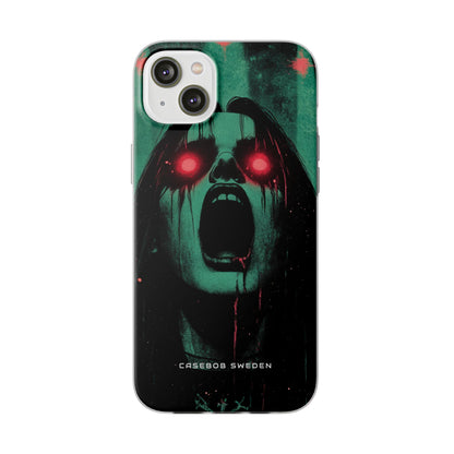 Haunting Glow of Gothic Eyes iPhone 14 - Flexi Phone Case