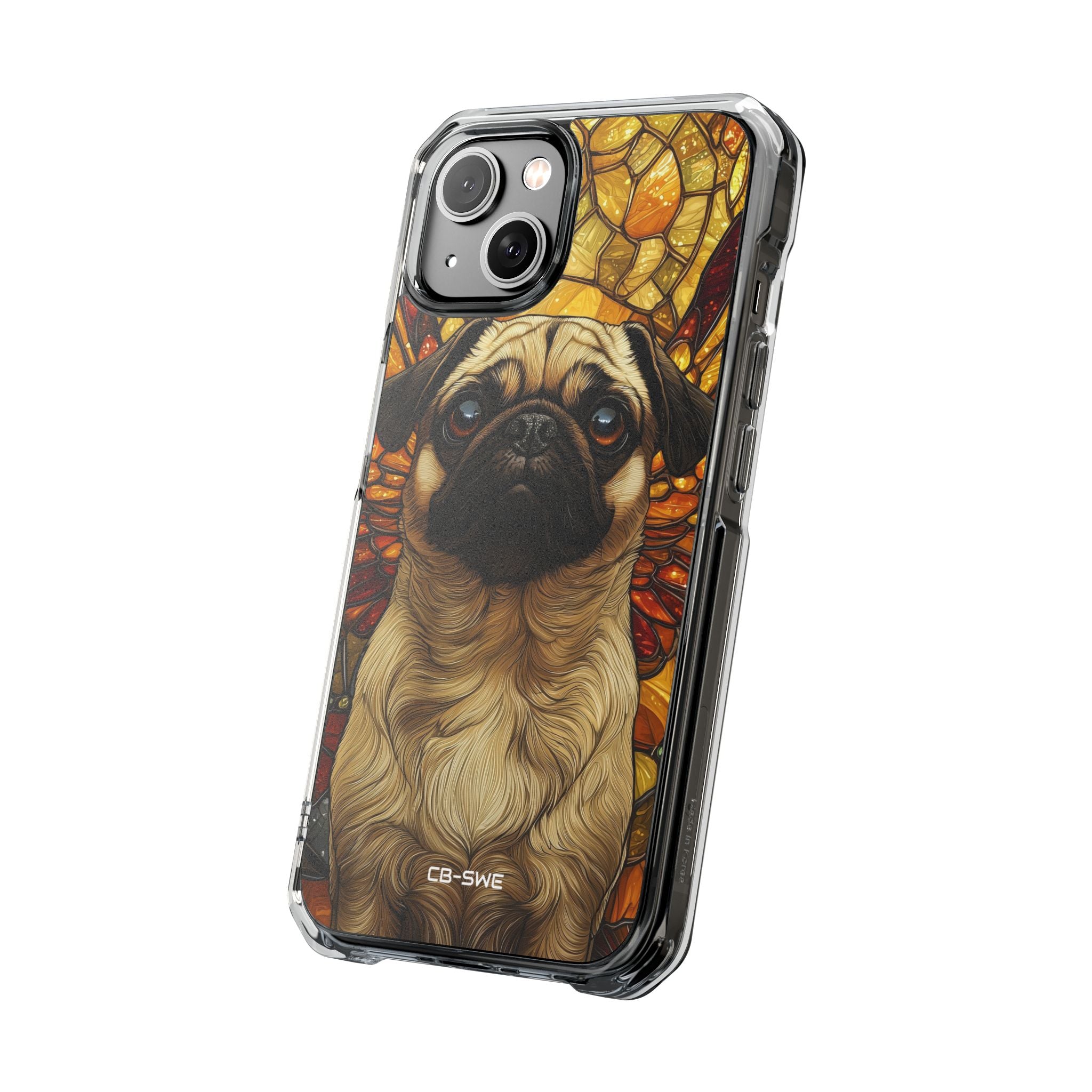 Pug Soars Brightly iPhone Case - Impact